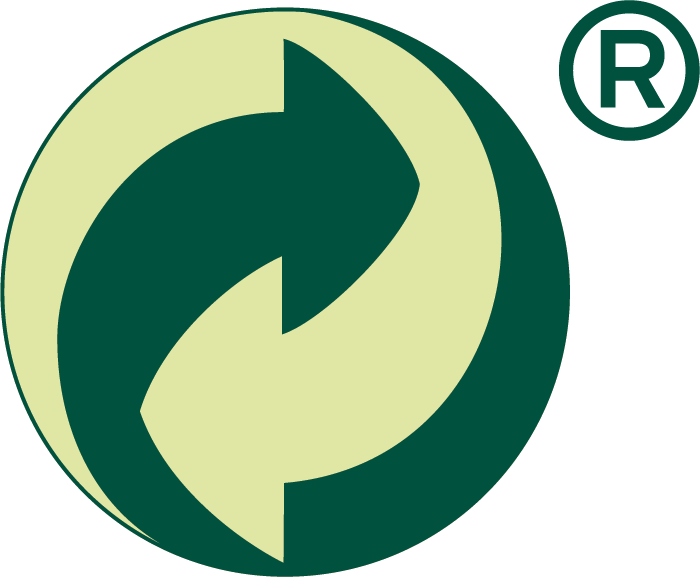 Green dot i gr&oslash;n