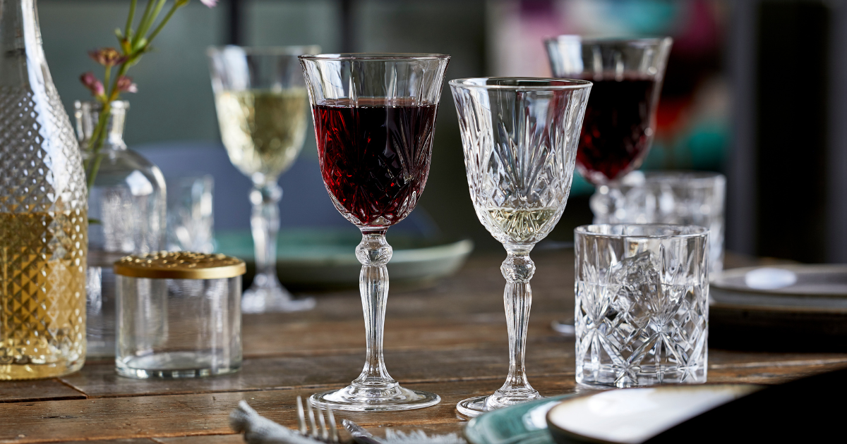 Lot De 6 Verres à Whisky Lyngby Glas - Série Melodia - Cristal Transparent - 310 Ml